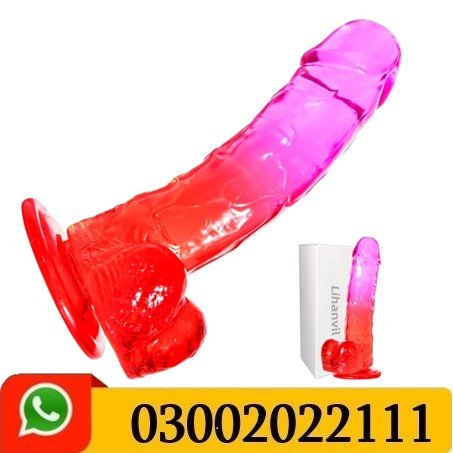 Colorful Flexible G-spot Silicone Dildo in Pakistan 