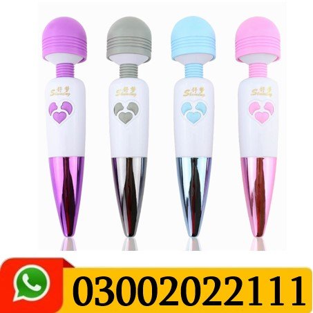 Deluxe Rechargeable Mini Massage Wand Vibrator
