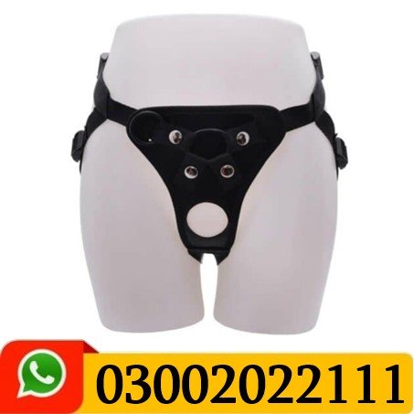 Double Penetration Strap on Harness Dual Dildo Harness with O Ring
