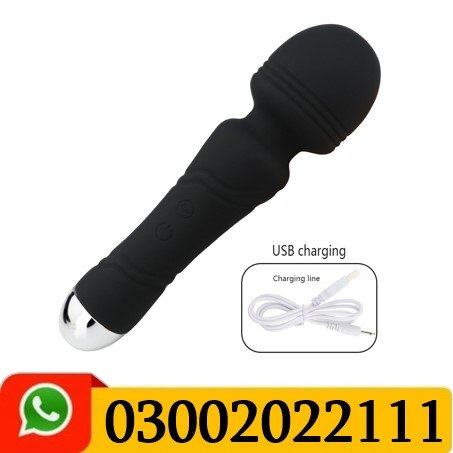 10 Frequency Vibration Mini Silicone AV Wand Massagers