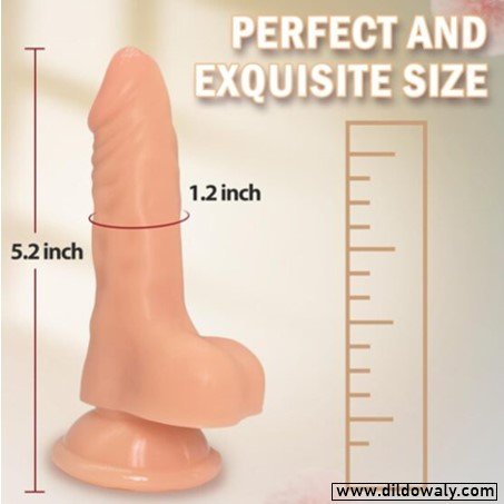 5.2 Inches Pure Realistic Anal Dildo in Pakistan