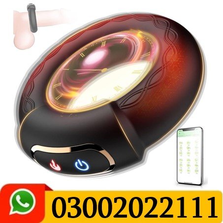 Luxonia App-Control Vibrating Cock Ring | Heating Male Toy In Pakistan