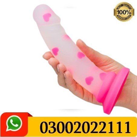 Pink Clear Liquid Silicone Dildos In Pakistan