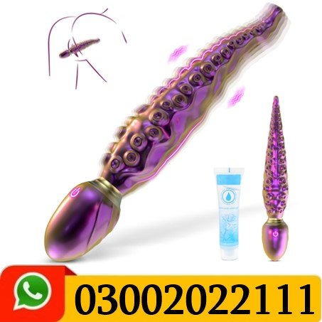 Realistic Tentacle Monster Dildo Anal Vibrator with 10 Vibrating Modes