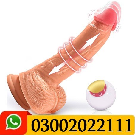 8 Thrusting & Vibrating Modes Realistic Thrusting Dildo