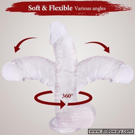10 Clear Soft Realistic Huge Dildo in pakistan