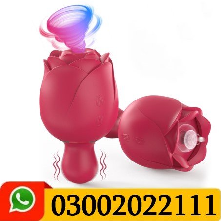 Detachable Rose Sucking Vibrator Tapping Toy In Pakistan