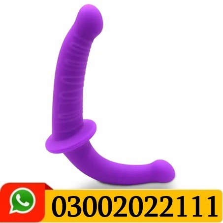 Dildo Strapless Strap on, 11 Inch Double Sided Dildo Penetration Sex Toy, Purple Realistic Silicone Long Dildo for Women