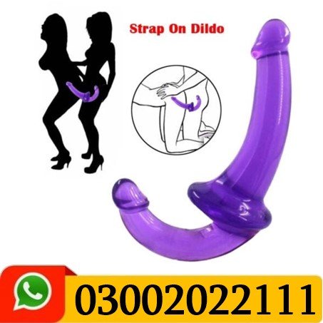Double Ended Dildo Strapless Strap on Anal G-spot Penis Dong Lesbian Women Toy 