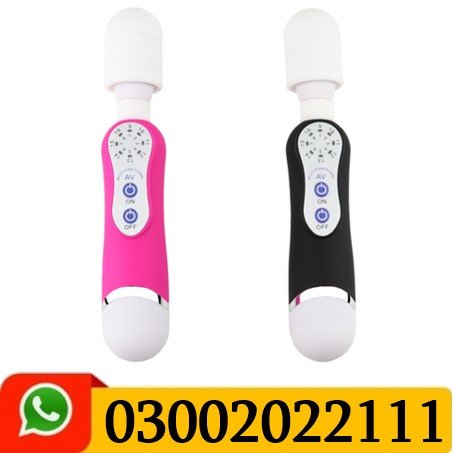 Mystic Wand Waterproof Silicone Massager Pink