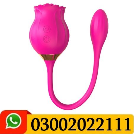 New Rose Suction Vibrator With Vibrating Egg