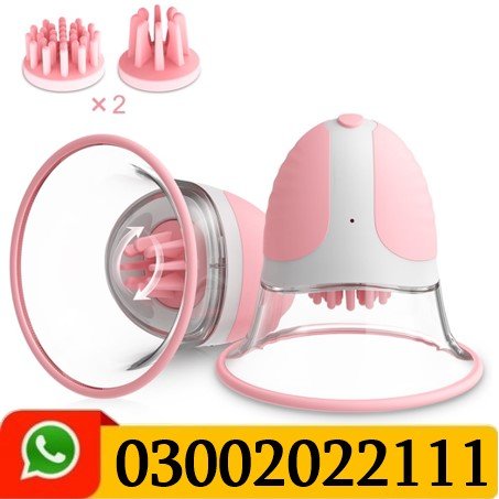 Nipple Sucking Vibrator Breast Cup Massager