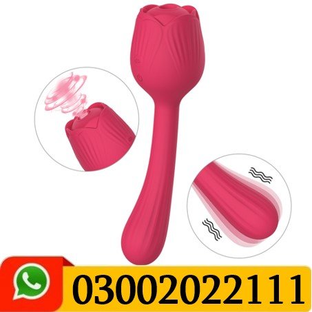 Rose Sucking Toy Wand Vibrator