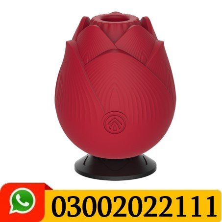 Rose Suction Vibrator With 9 Powerful Frequency
