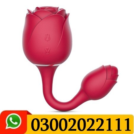 Rose Toy Vibrator With Detachable Suction