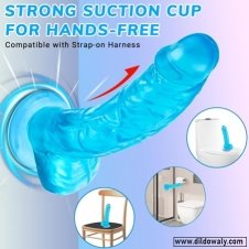 7 Inch Soft Realistic Silicone Dildo in Pakistan